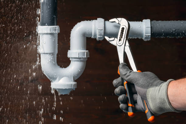 Professional Sewer Line Repair technician working in Knox, IN